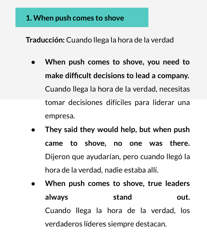 Inglés empresarial avanzado