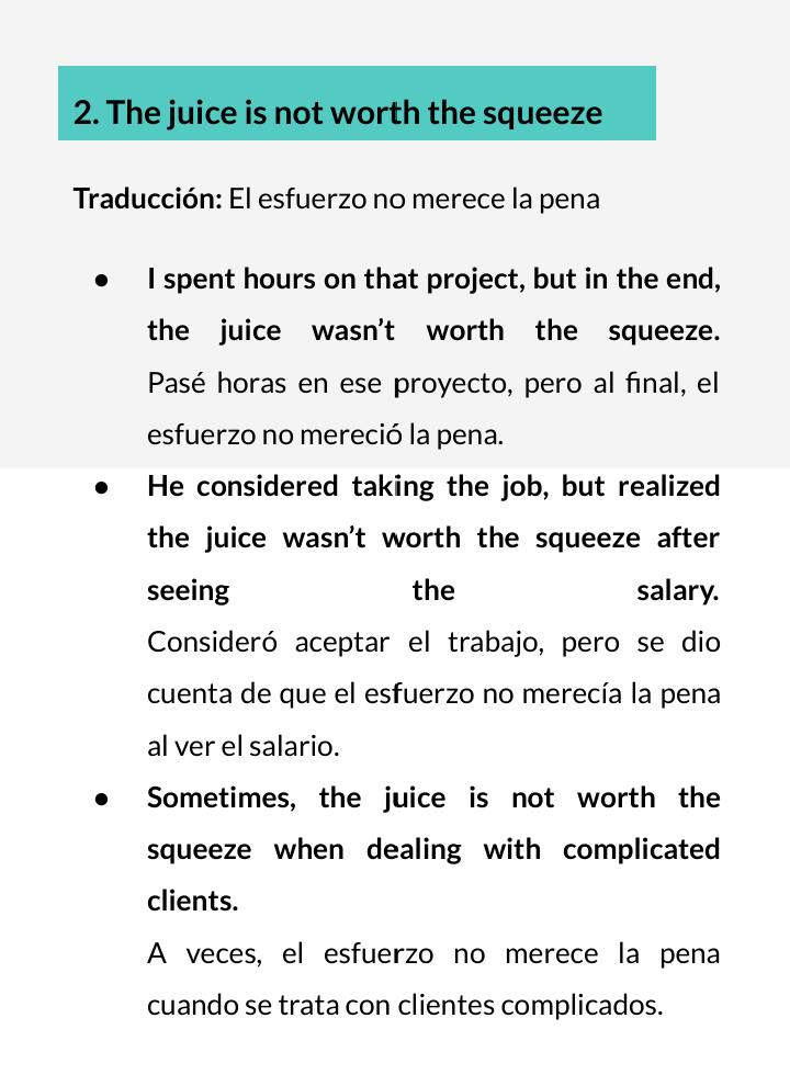 Inglés empresarial avanzado